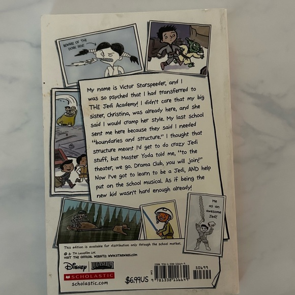 STAR WARS Jedi Academy A NEW CLASS book - Picture 2 of 6